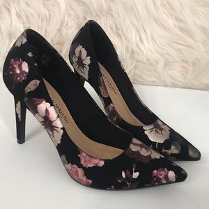 Christian Siriano Spring Floral Heels